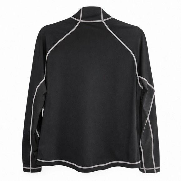 New Balance Women’s Black Full Zip Athletic Jacket Medium Running Lightweight - Picture 3 of 5